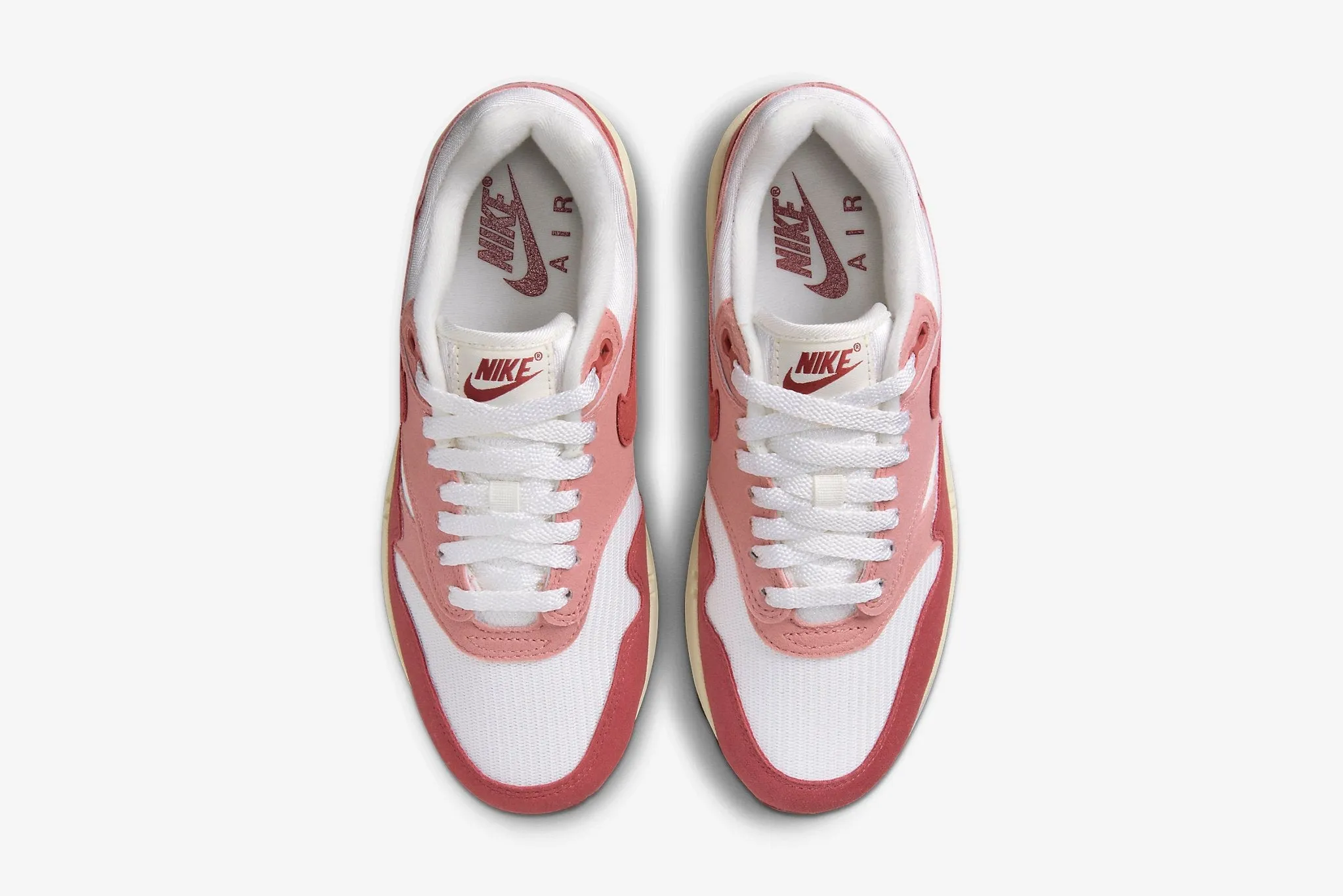 Nike Air Max 1  W - Sail / Cedar / Red Stardust