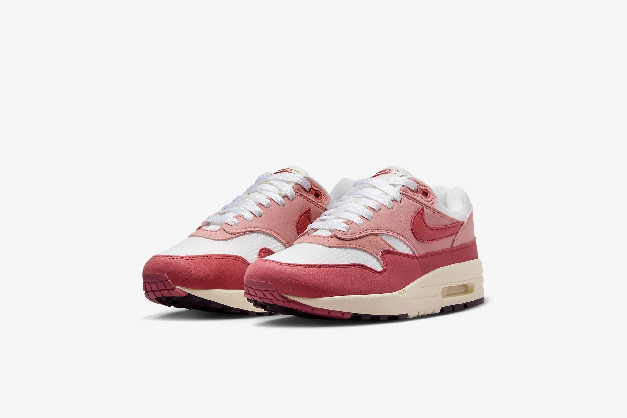 Nike Air Max 1  W - Sail / Cedar / Red Stardust