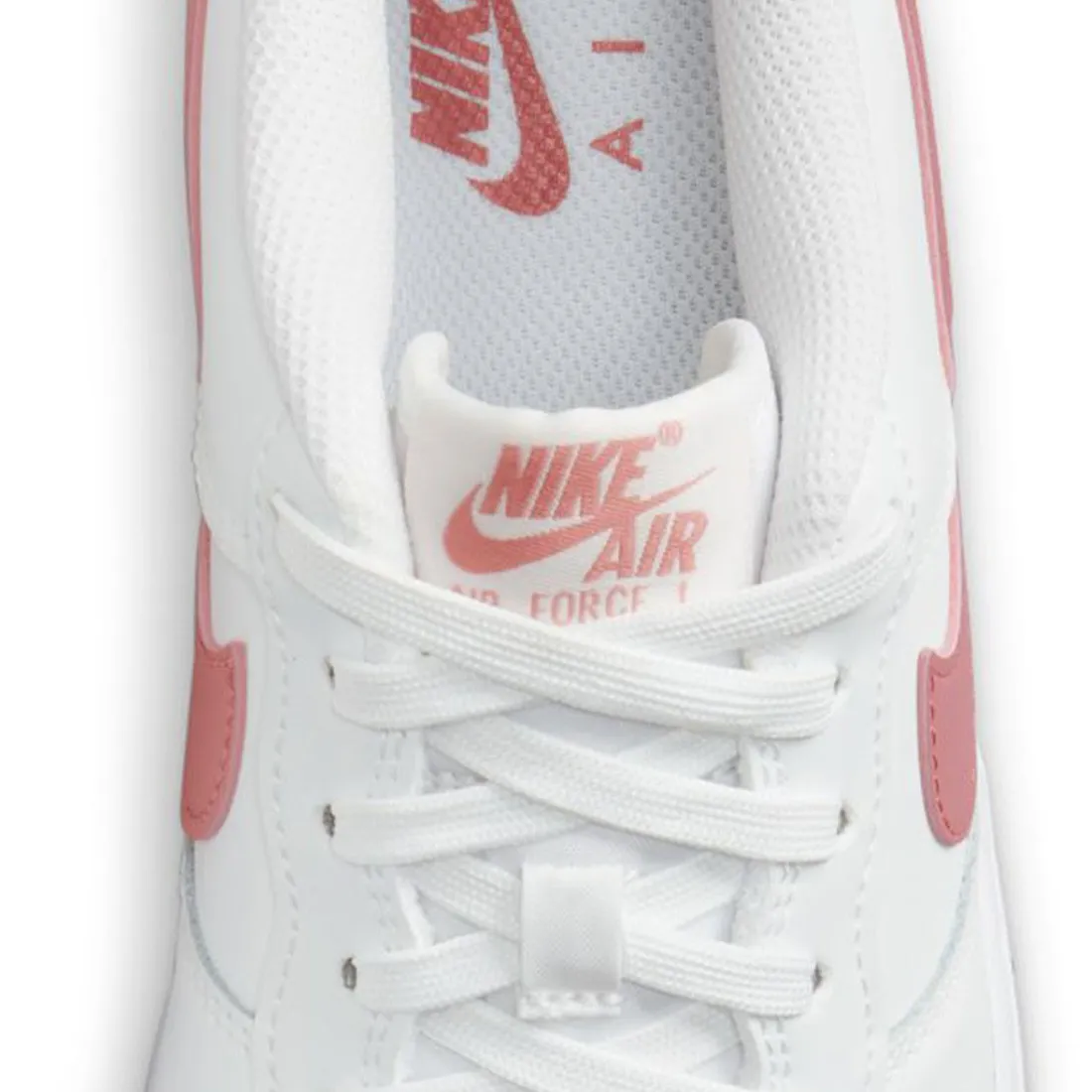 Nike Big Kids Air Force 1 (summit white / red stardust-white)