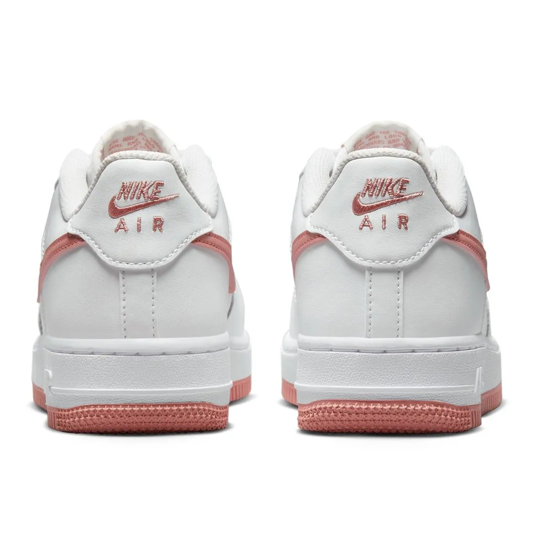 Nike Big Kids Air Force 1 (summit white / red stardust-white)