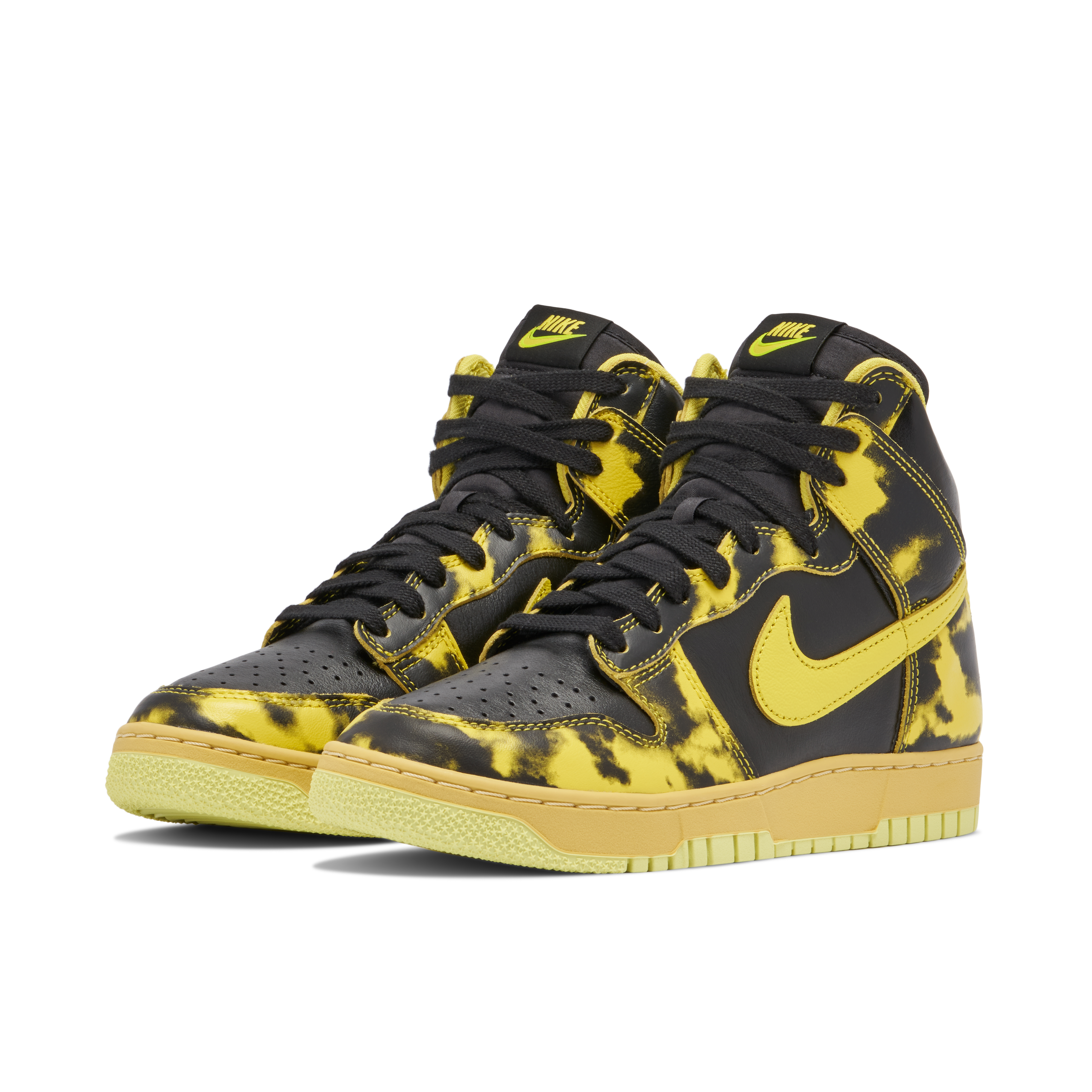 Nike Dunk High 1985 Yellow Acid Wash | DD9404-001 | Laced