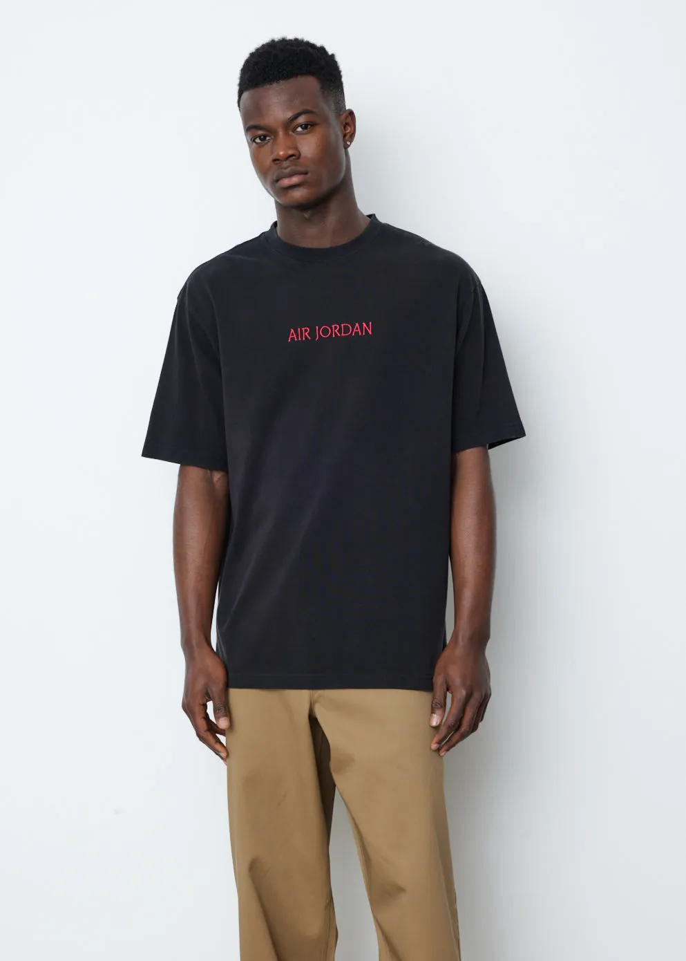 Nike -  Jordan Air Wordmark Washed T-Shirt - Shorts