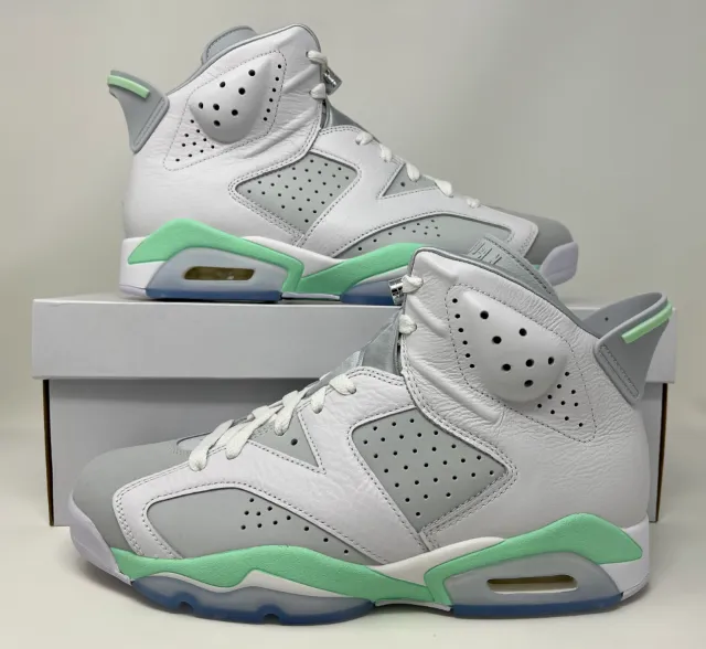 Nike WMNS Air Jordan Retro VI 6 Mint Foam Women's Size 1...