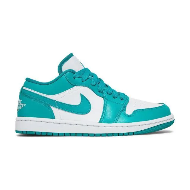 Nike Women's Air Jordan 1 Low (New Emerald/ White/ Turqu...