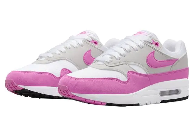 Nike Women's Air Max 1 (Pink Rise/ Neutral Grey/ Pink Ri...