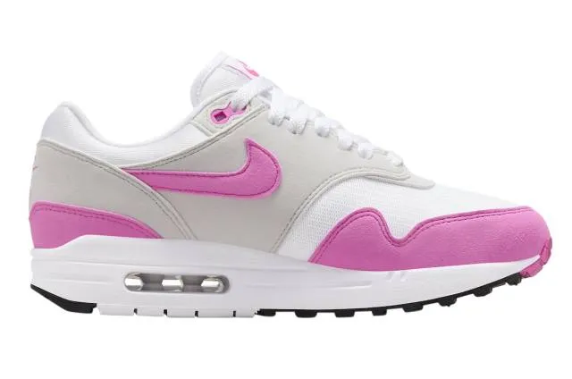 Nike Women's Air Max 1 (Pink Rise/ Neutral Grey/ Pink Ri...