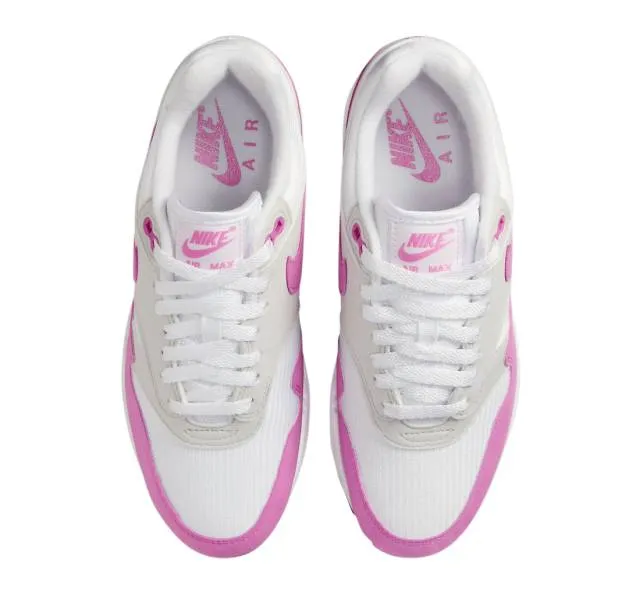 Nike Women's Air Max 1 (Pink Rise/ Neutral Grey/ Pink Ri...