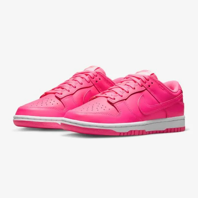 Nike Women's Dunk Low (Hyper Pink/ White/ Pink) Sizes 6-...