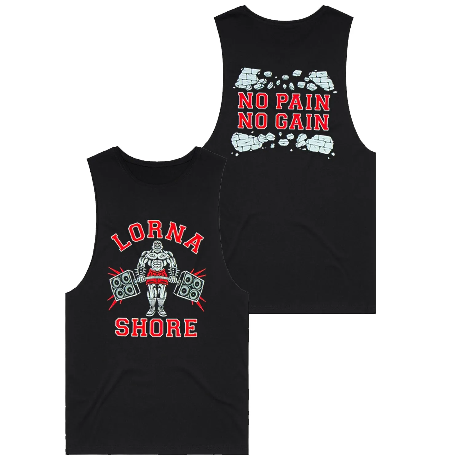 No Pain No Gain Tank (Black)