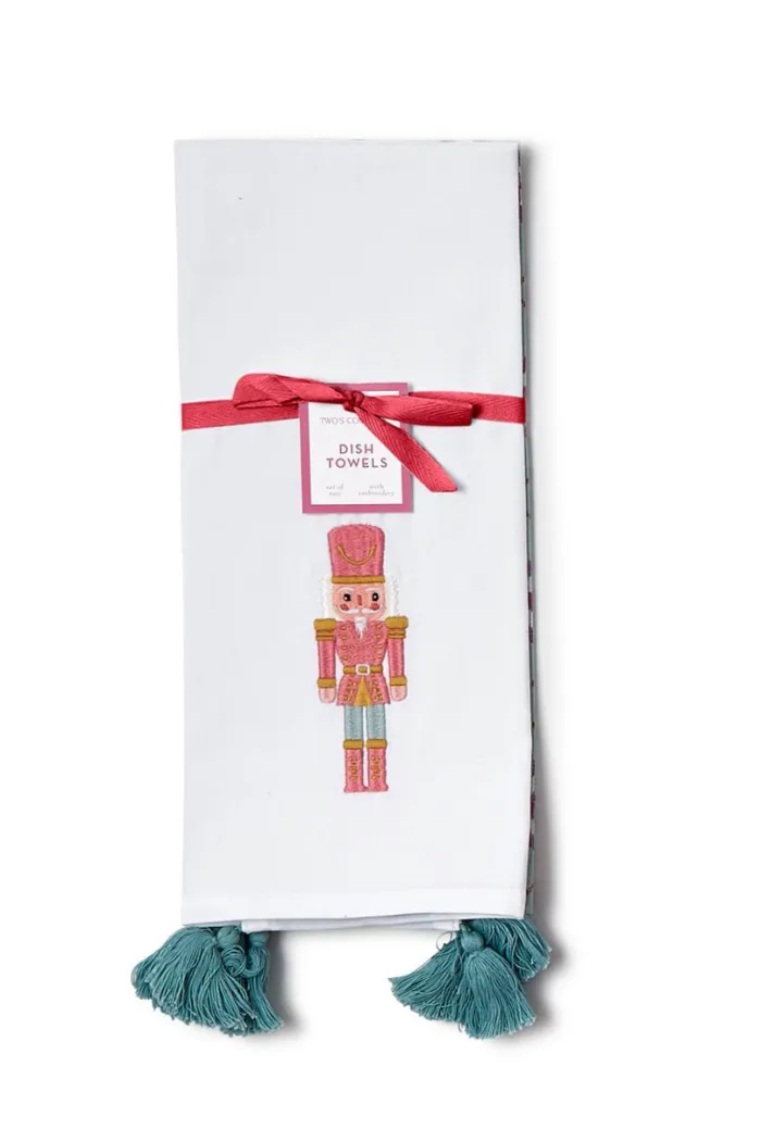 NUTCRACKER HAND TOWELS S/2