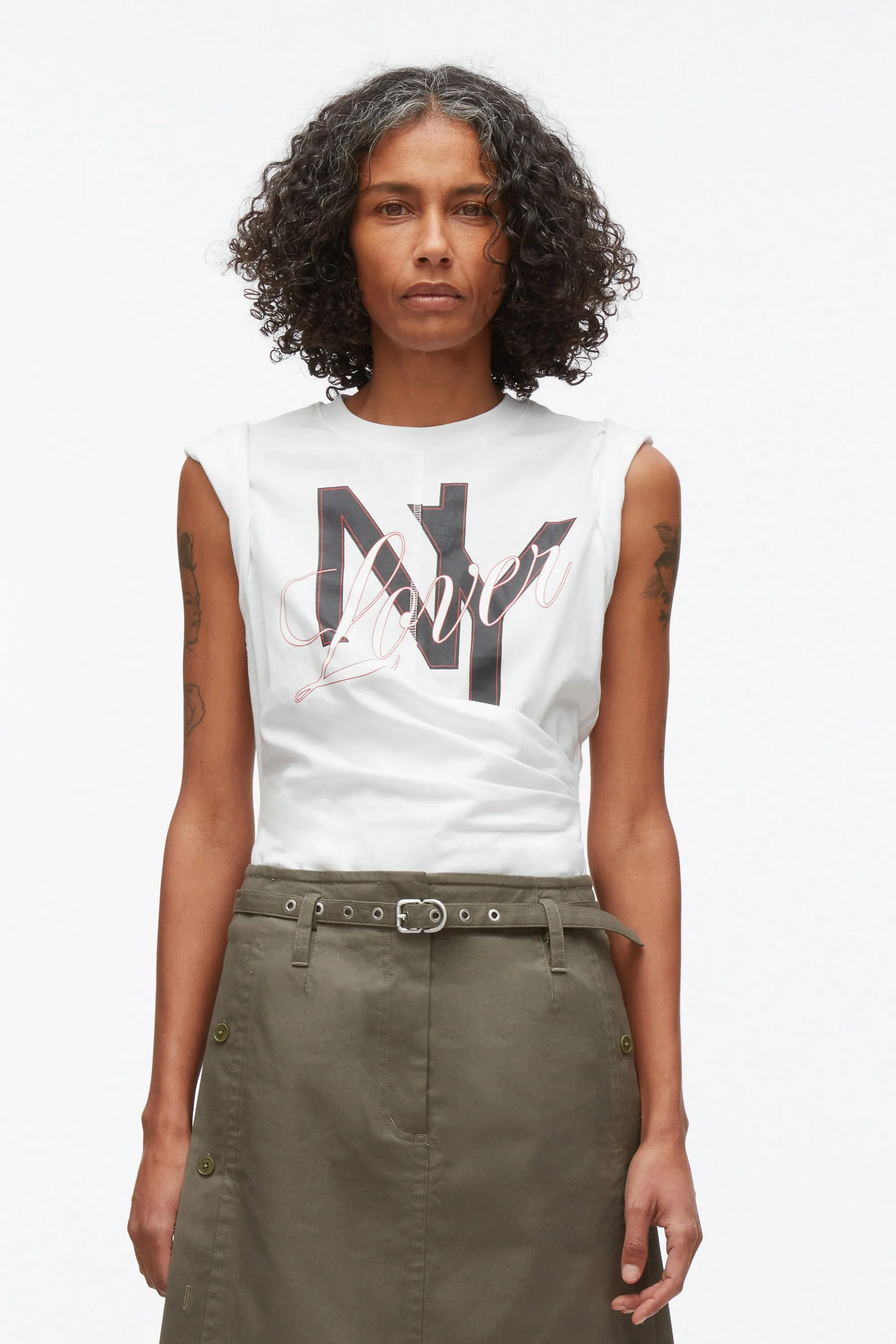 NY Lover Draped Tank