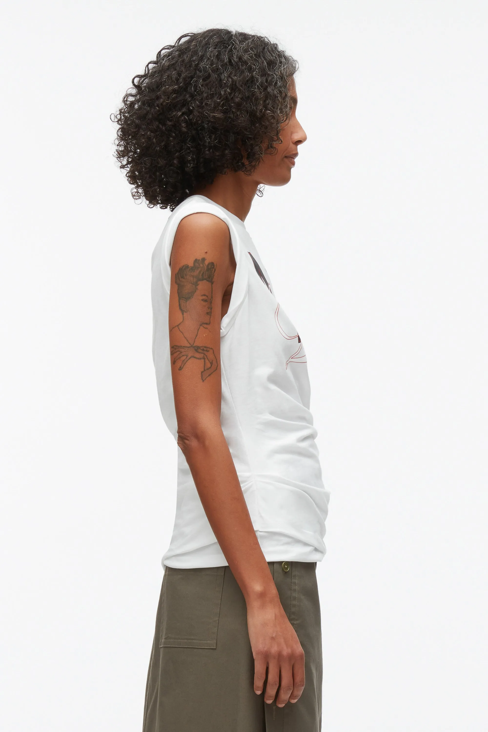 NY Lover Draped Tank