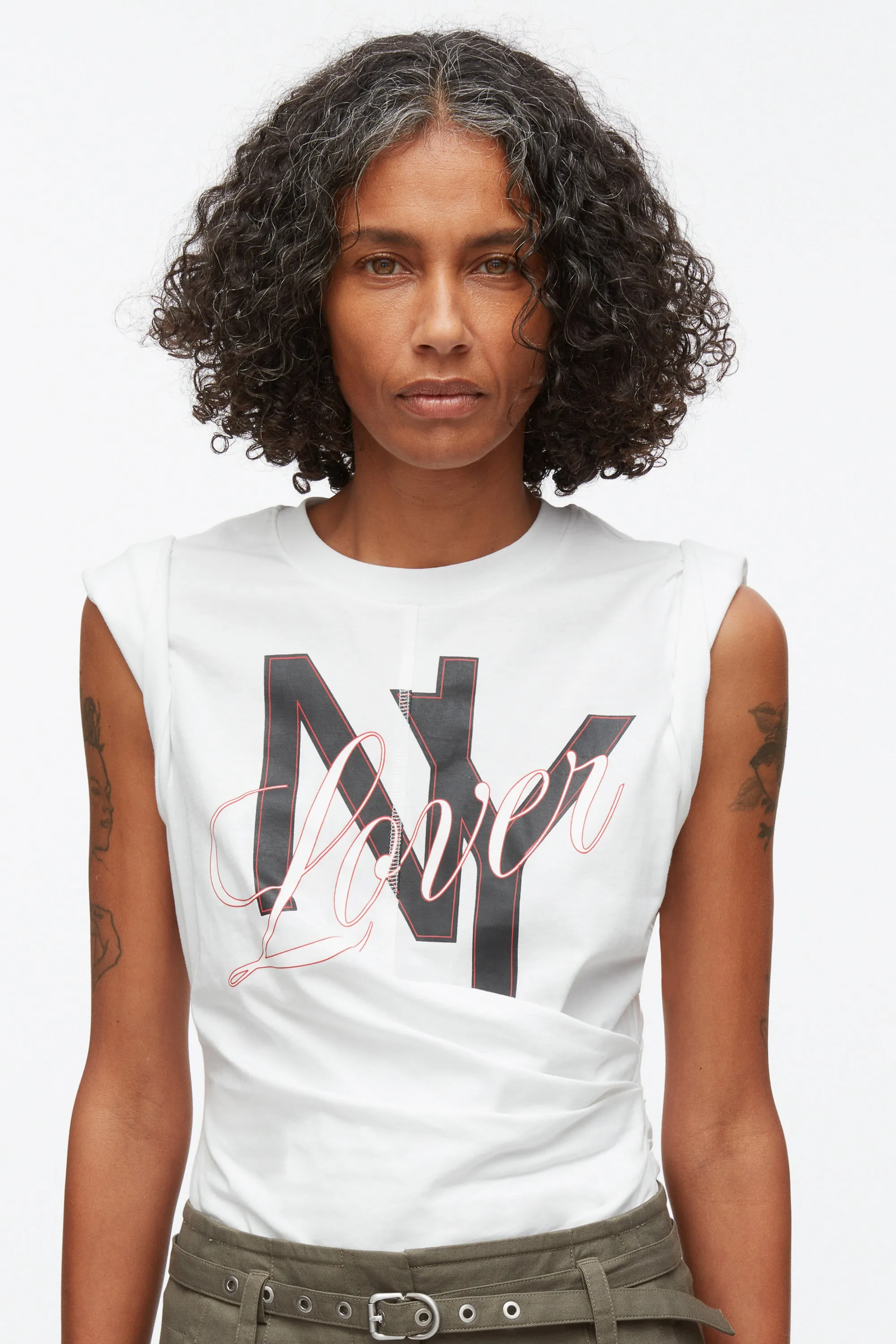 NY Lover Draped Tank