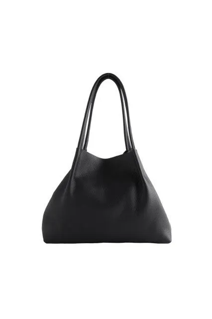 OLIVEVE PEBBLED LEATHER LULU LARGE TOTE