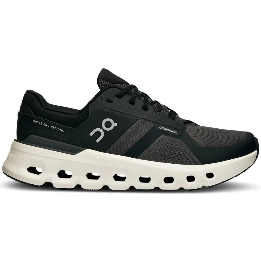 On Men's Cloudrunner 2 Running Shoes Eclipse / Black