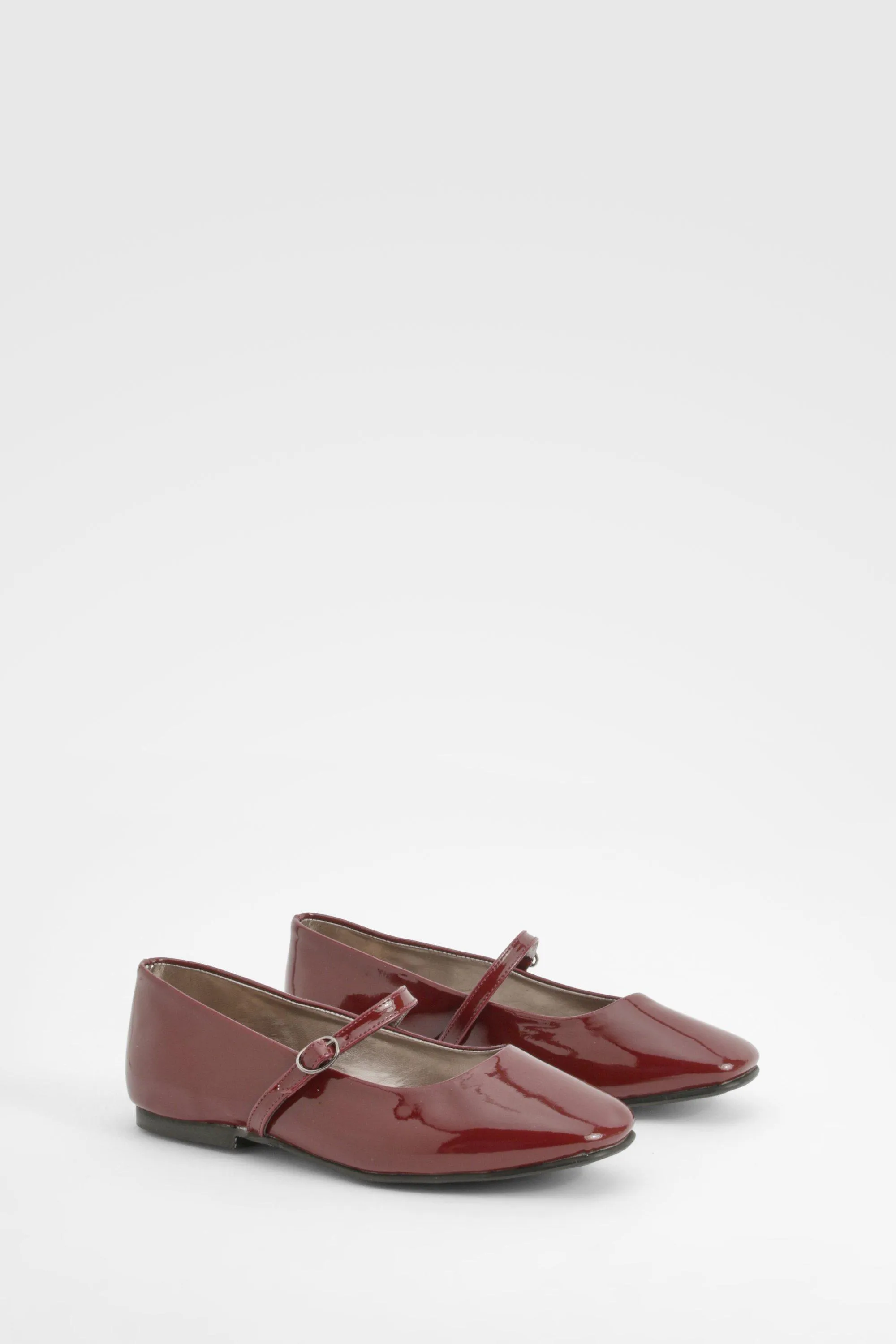 Patent Mary Jane Ballerina Flats