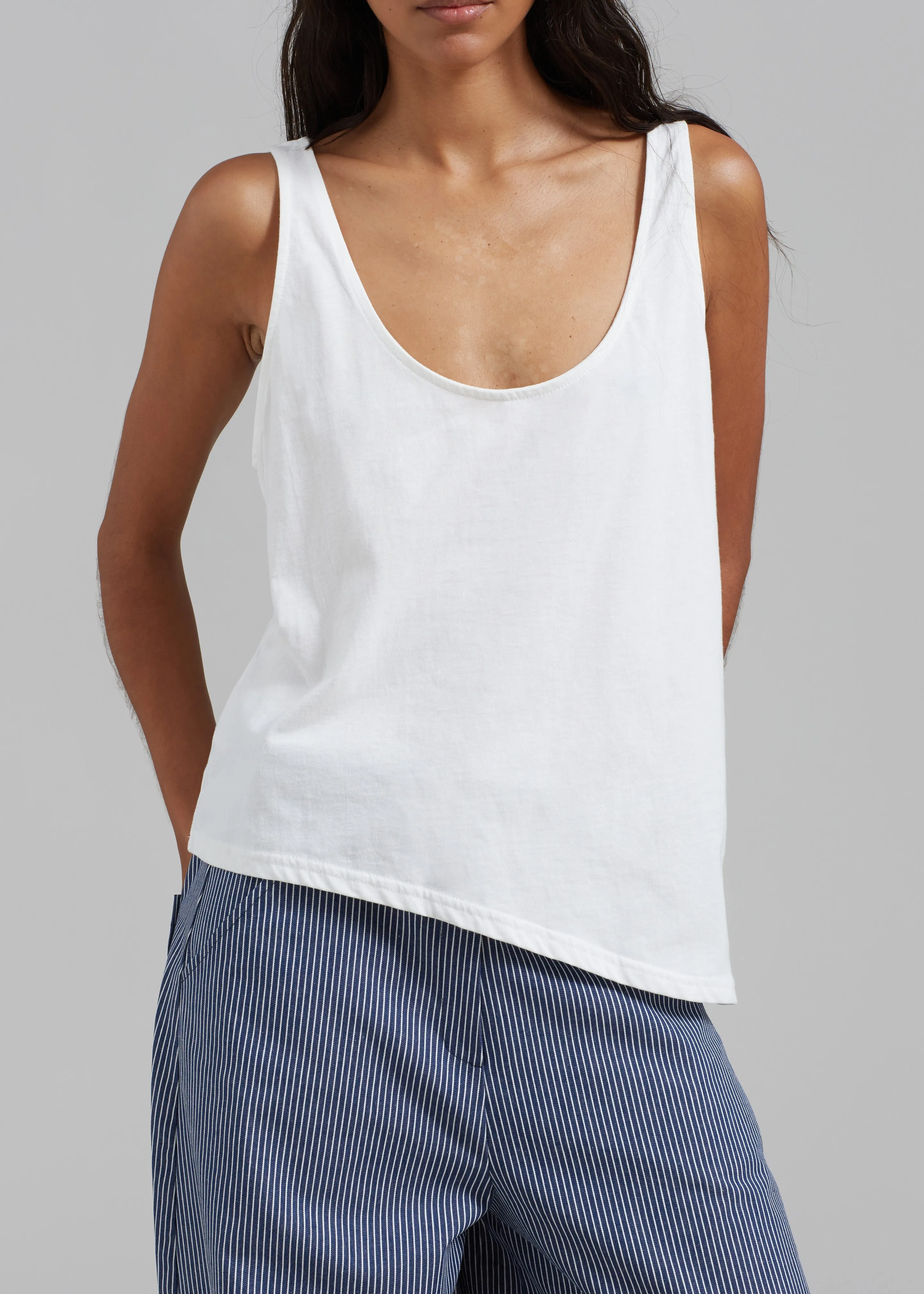 Penelope Tank Top - White