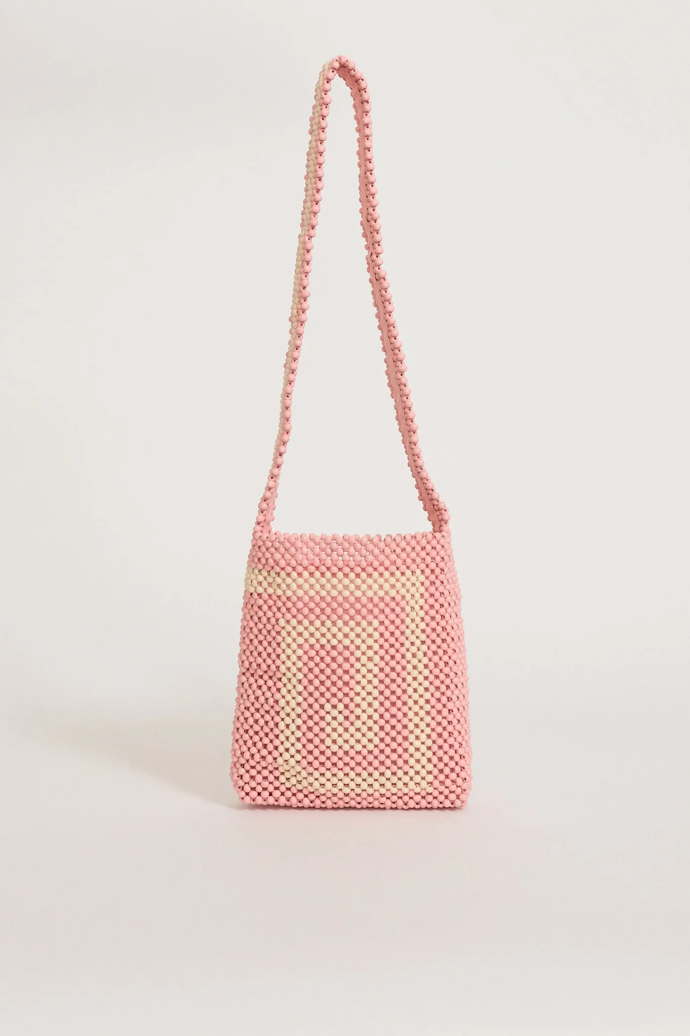 Pilgrim Bag Pink/Ecru