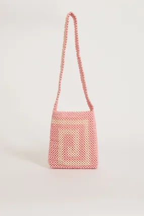 Pilgrim Bag Pink/Ecru