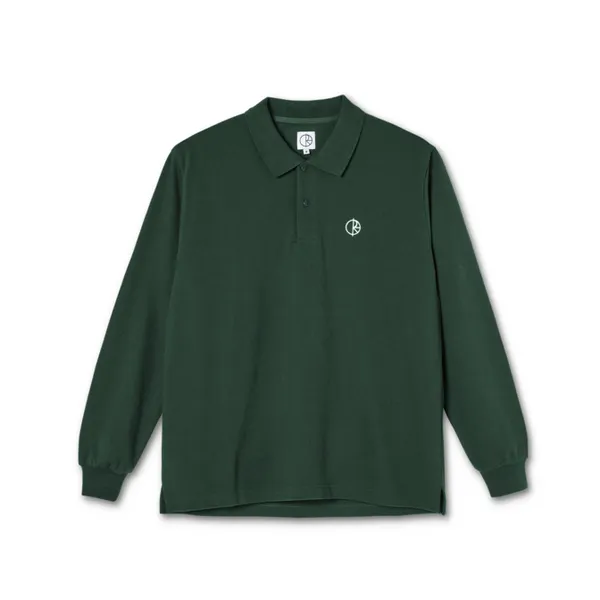 Polar Skate Polo Longsleeve - Dark Green