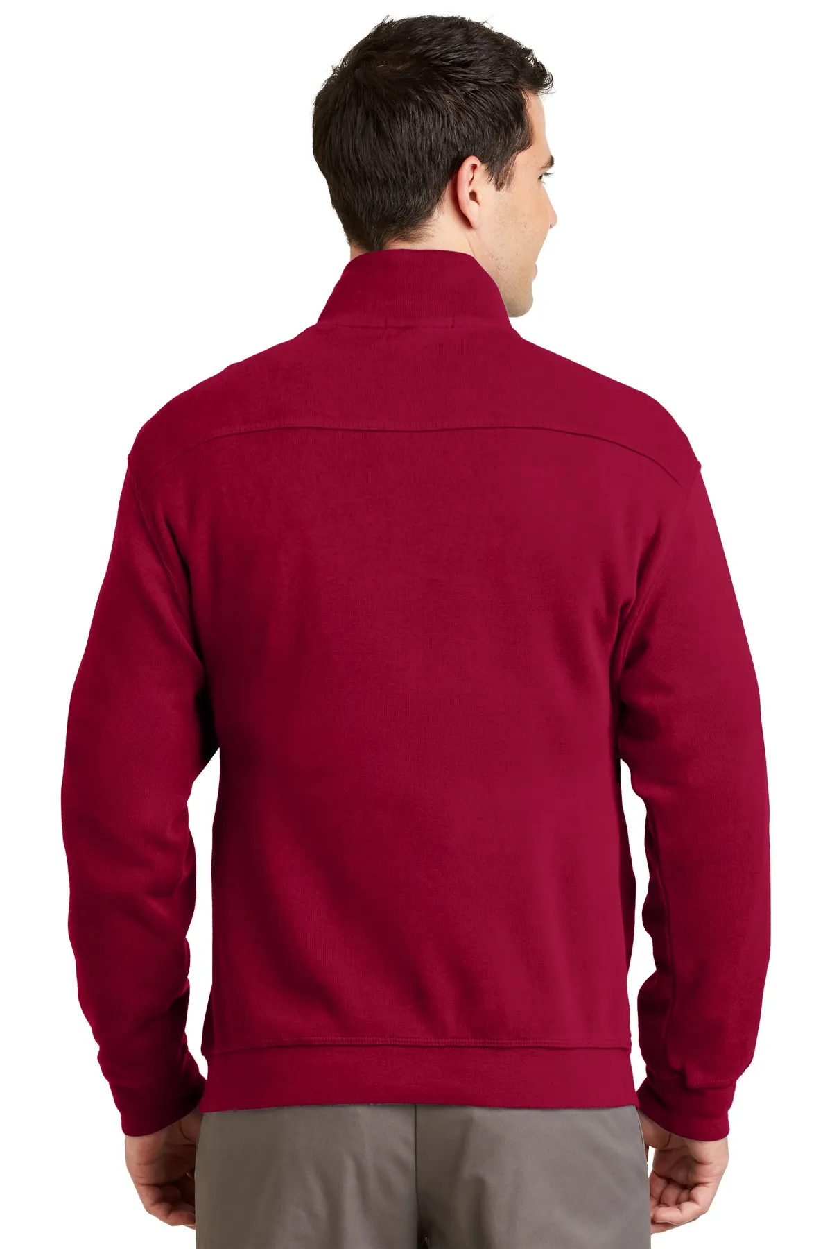 Port Authority Flatback Rib 14 Zip Pullover F220 SKU: F220