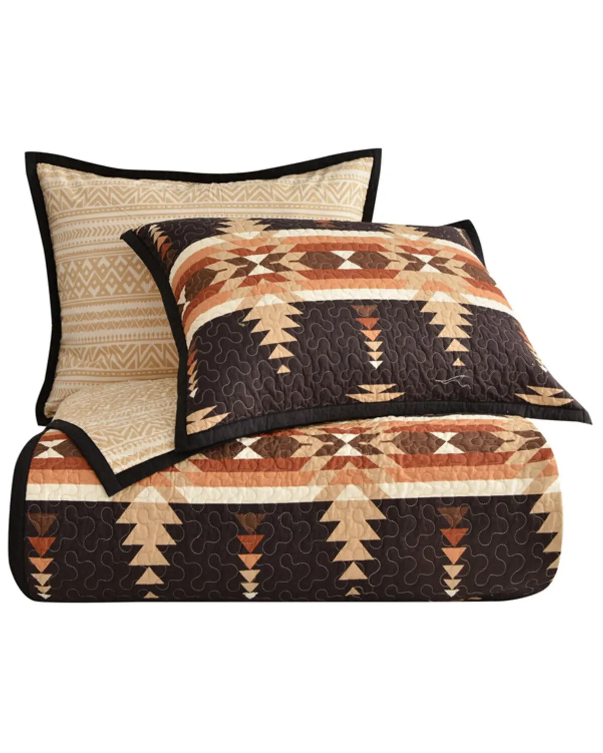 Product Name:  HiEnd Accents Yosemite Reversible 3-Piece King Quilt Set