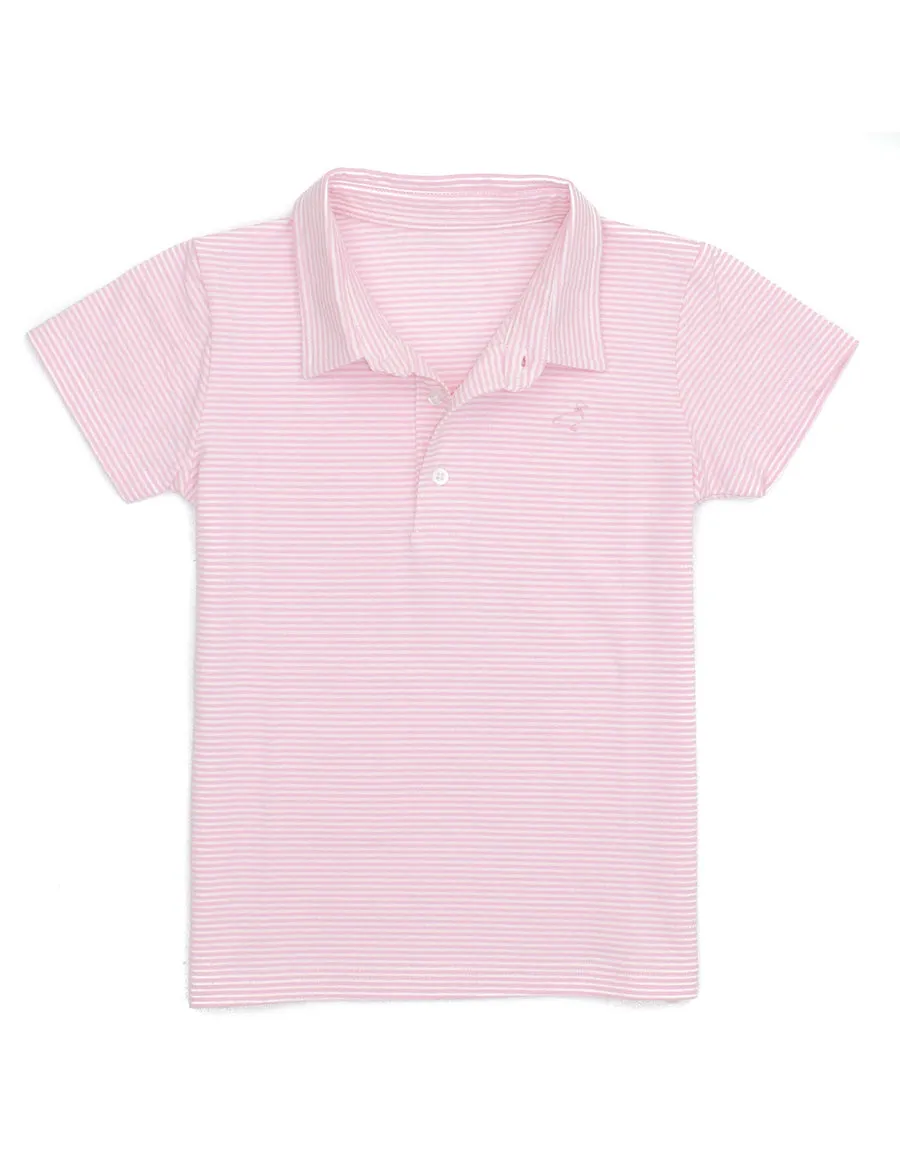 Properly Tied Jackson Polo - Light Pink