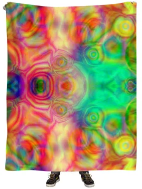 Psychedelic Dream Plush Blanket