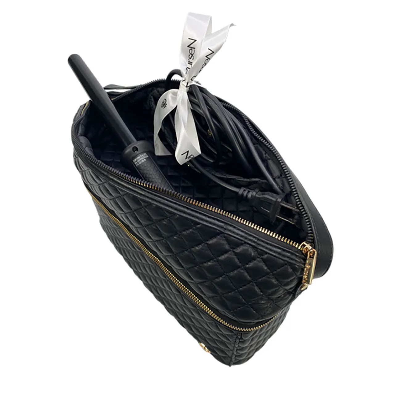 PurseN Stylist Travel Bag - Timeless Quilted Black