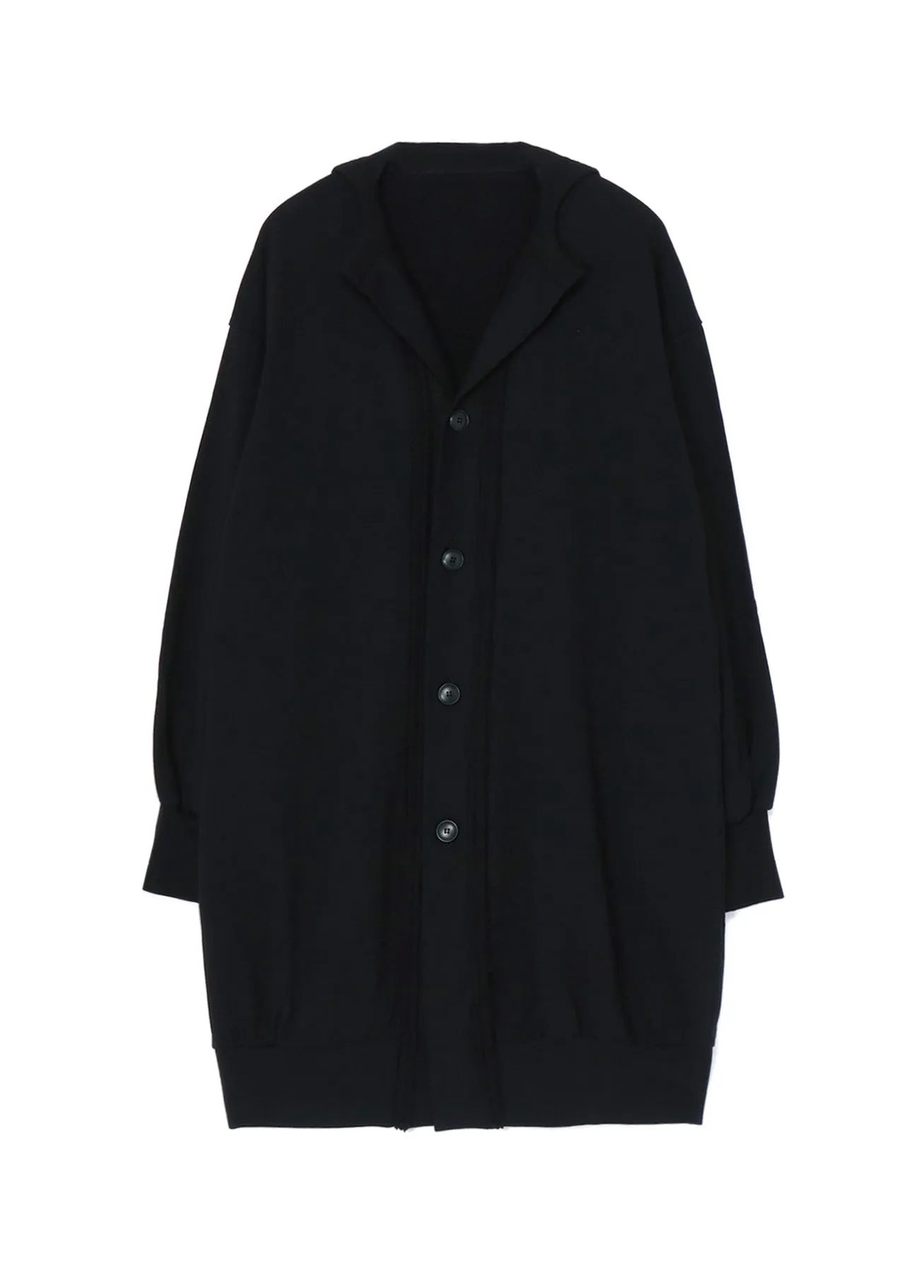 R-FLEECE BUTTON CARDIGAN