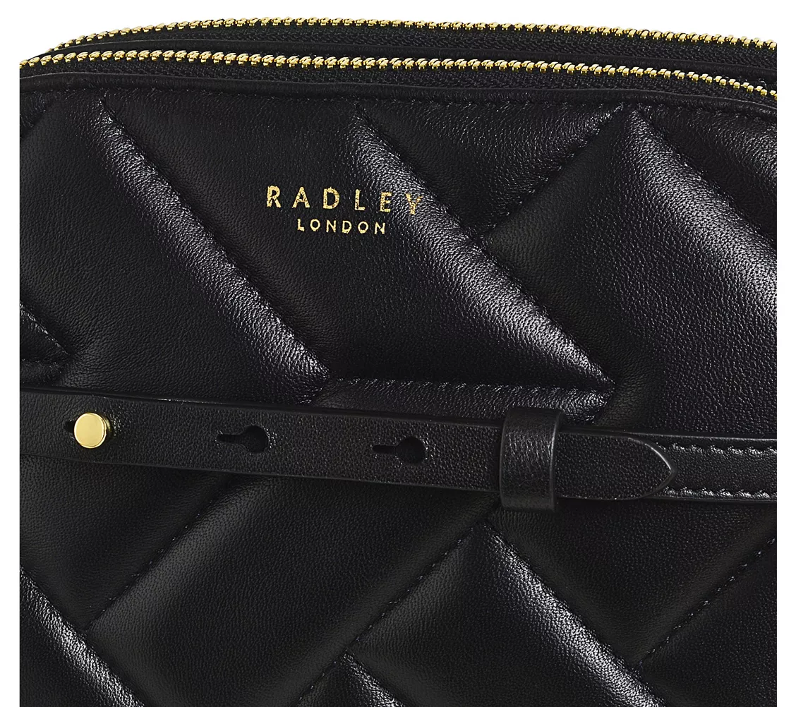 RADLEY London D ukes Place Quil t Leather Zip Crossbody