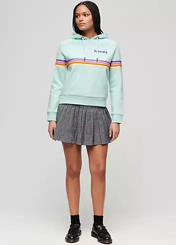 Rainbow Stripe Hoodie by Superdry | Look Again