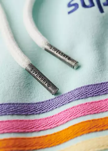 Rainbow Stripe Hoodie by Superdry | Look Again