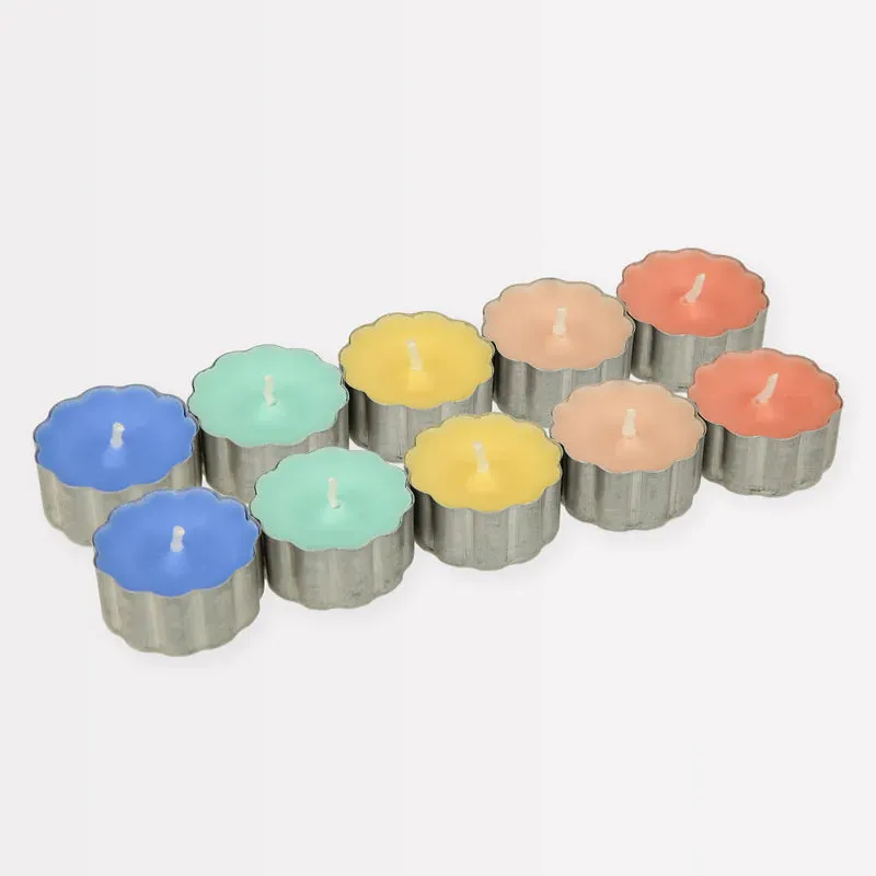 Rainbow Tealight Candles