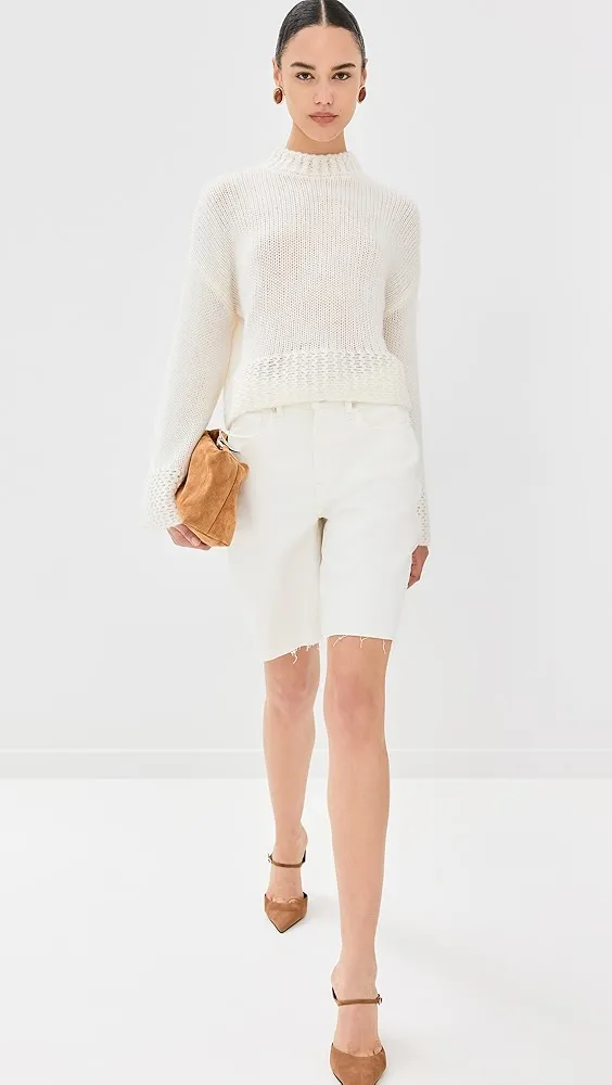 Sablyn   Phoenix Bell Sleeve Crewneck Cashmere Pullover 