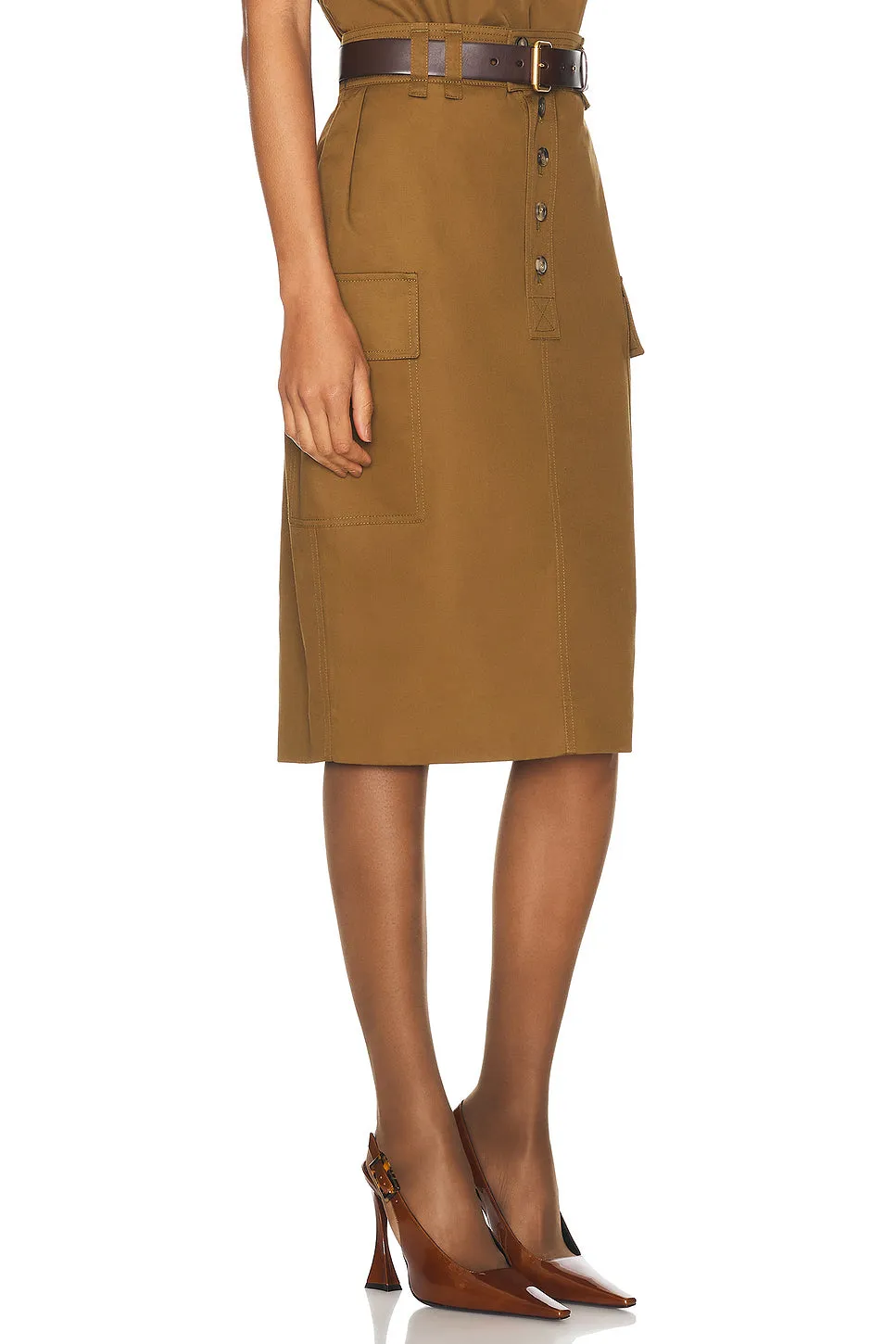 Saint Laurent Cargo Skirt