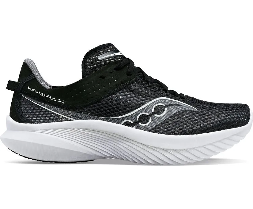 Saucony Kinvara 14 (Black/White) - Men's