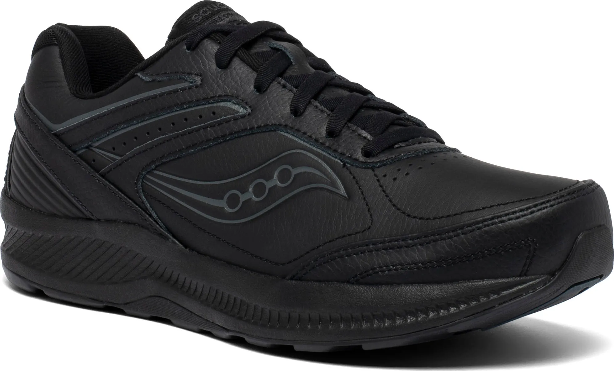 Saucony Men's Echelon Walker 3 Wide Black | Buy Saucony Men's Echelon Walker 3 Wide Black here | Outnorth