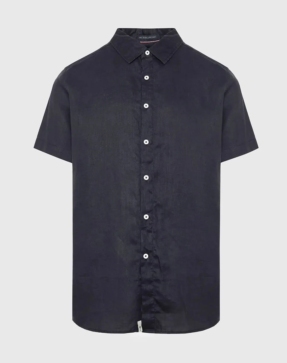 Short sleeve linen shirt