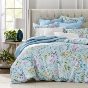 Sky Spring Posies Duvet Cover Set, Twin - 100% Exclusive