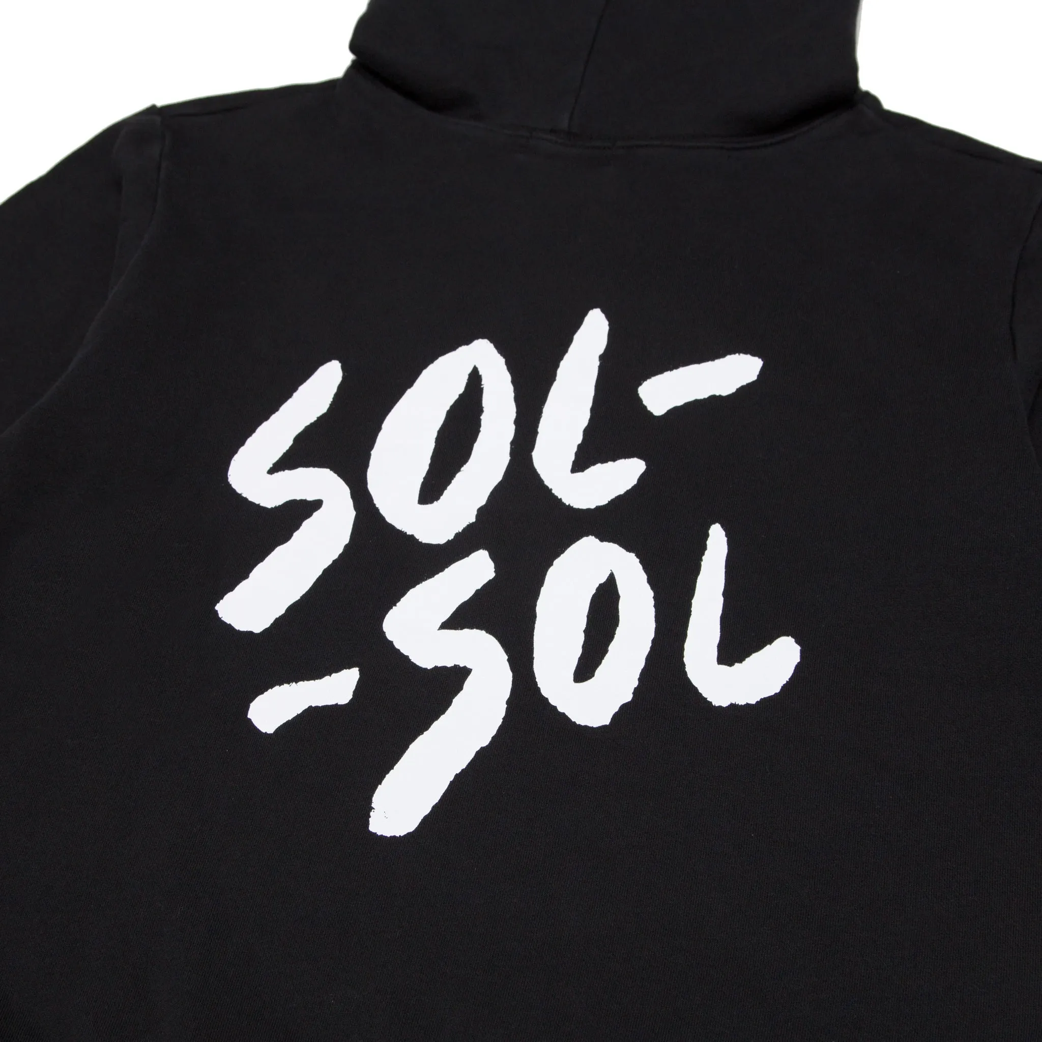 SOL SOL - Classic Logo Hoodie - Washed Black