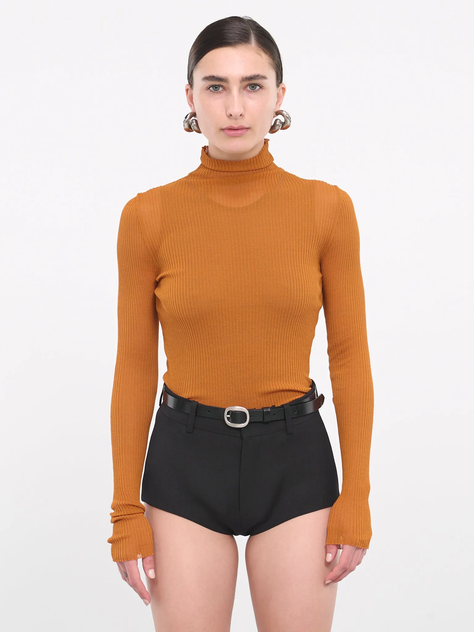 Sweet Mystery Turtleneck (SWEET-MYSTERY-K6-ORANGE)