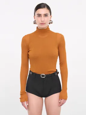 Sweet Mystery Turtleneck (SWEET-MYSTERY-K6-ORANGE)