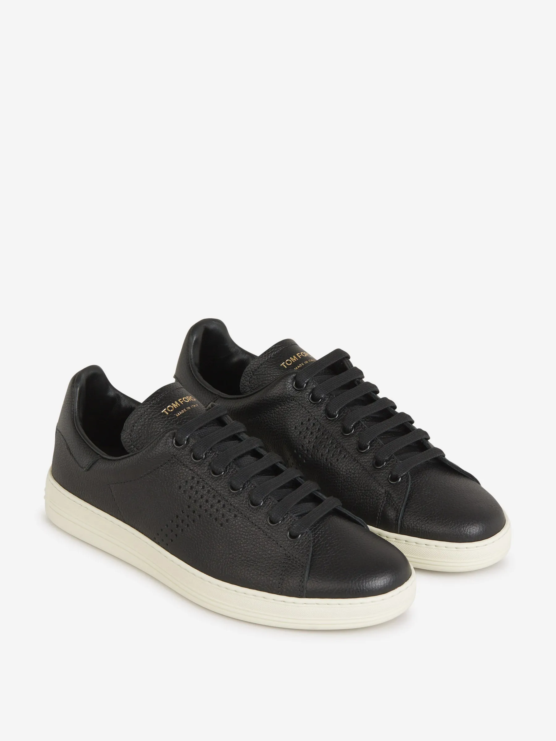 Tom Ford Pebbled Leather Sneakers 