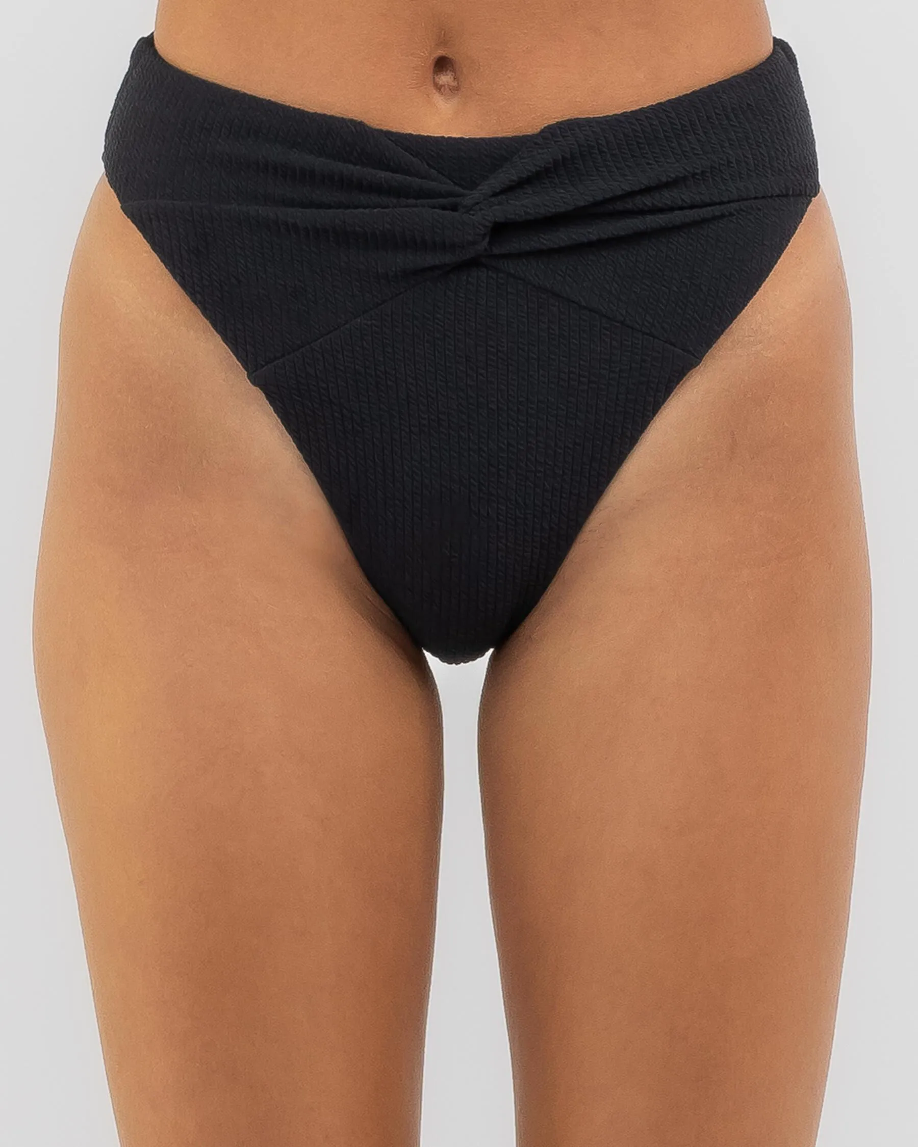 Topanga Rockford Twist High Waist Bikini Bottom