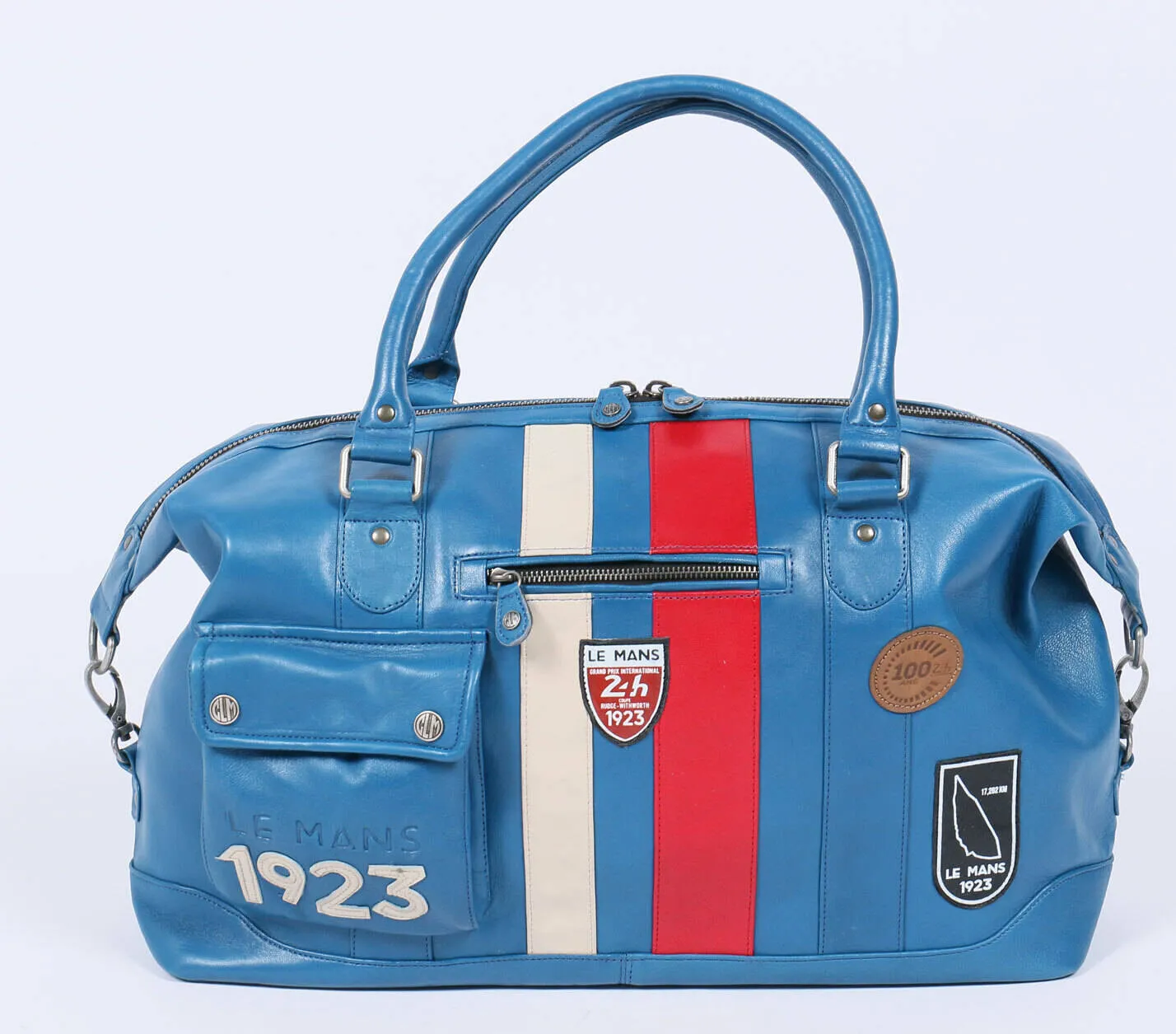 Travel bag ocean blue 100 years 24 h le mans gaston