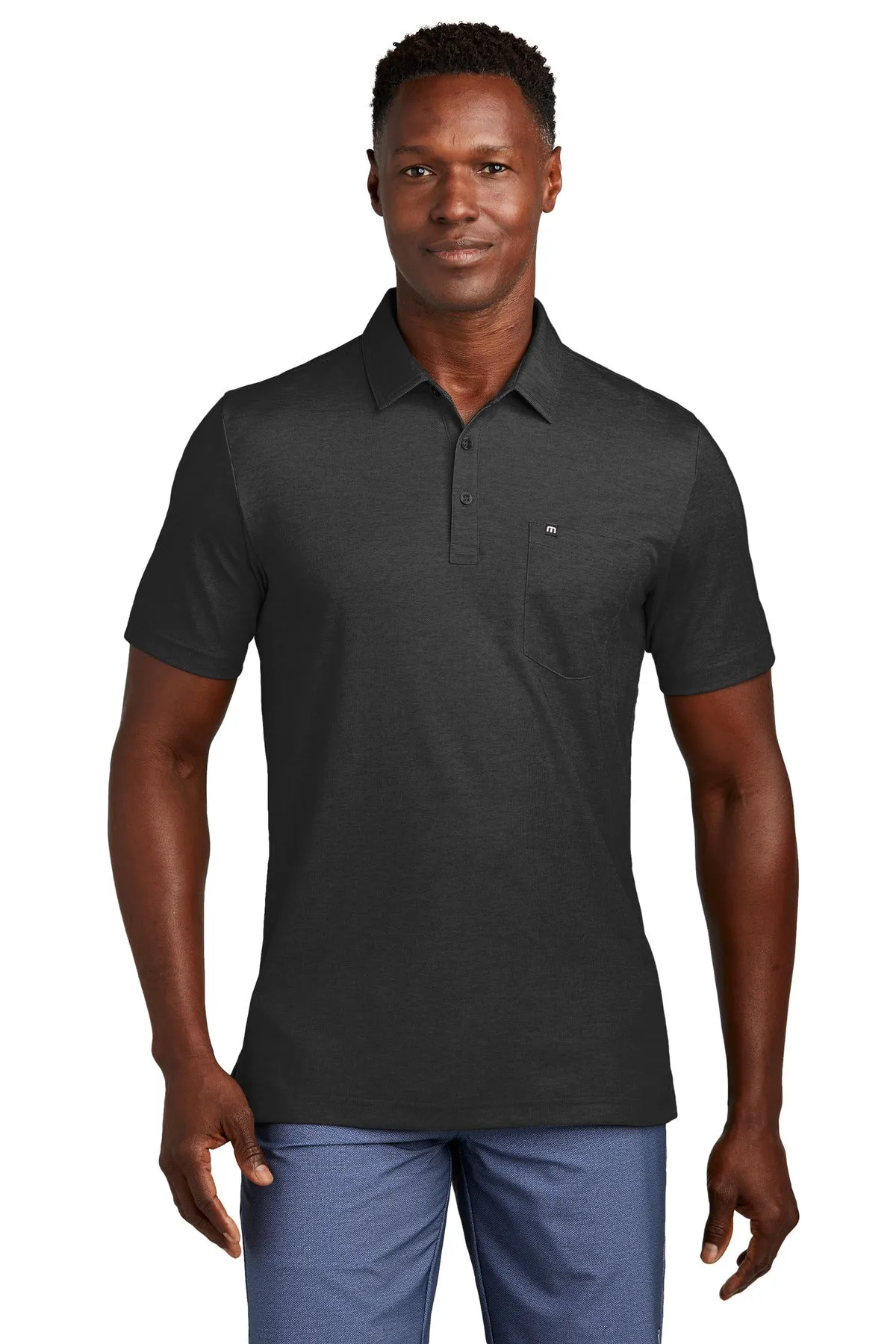 TravisMathew Oceanside Heather Pocket Polo TM1MY404