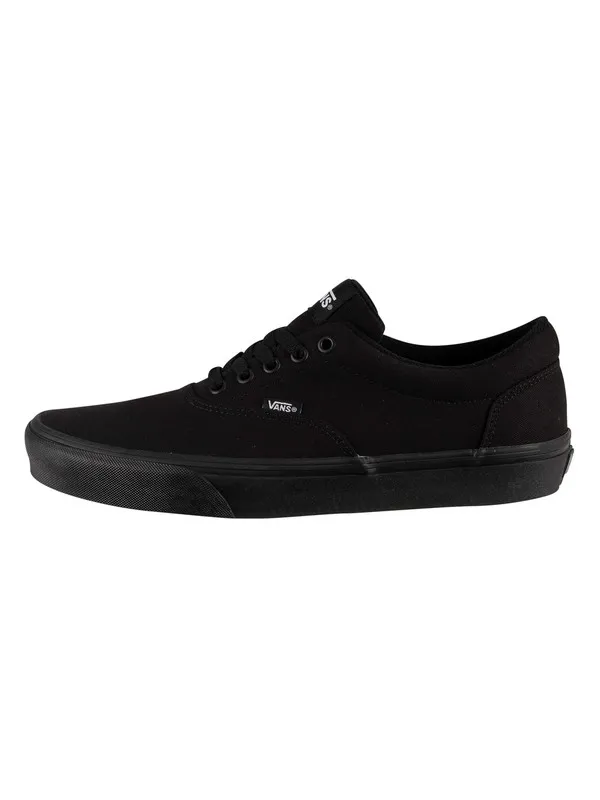 Vans Doheny Canvas Trainers - Black/Black