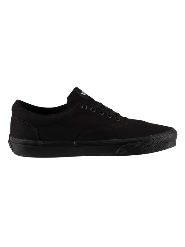 Vans Doheny Canvas Trainers - Black/Black