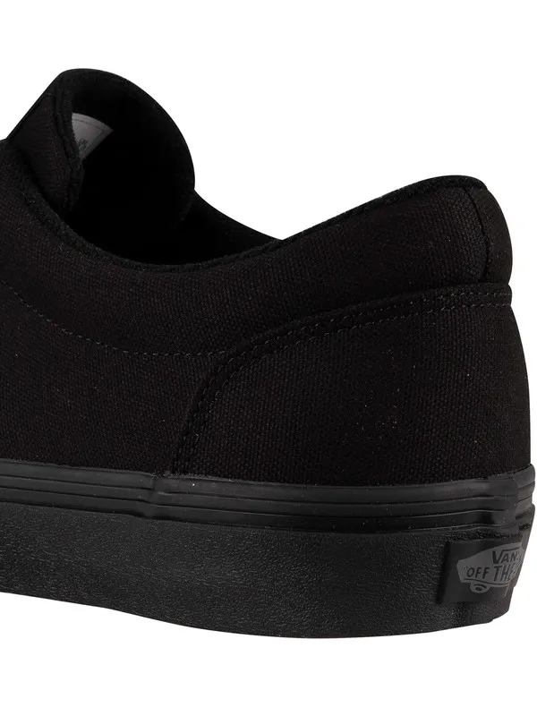 Vans Doheny Canvas Trainers - Black/Black